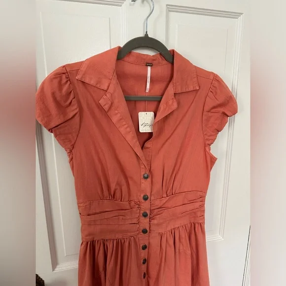 Free People | Chester Denim Mini Dress | Size: XS | NWT - Picture 2 of 5